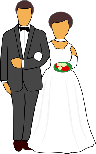 Couple de mariage